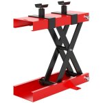 �l�vateur moto capacit� 500kg - hauteur r�glable 9. 5 - 40cm - pont � ciseaux pour r�paration v�lo / ...