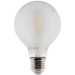 Elexity - ampoule led filament d�poli globe 80mm 6w e27 806 lumens