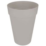 Elho - loft urban rond haut 42 - pot de fleurs - gris chaud - extrieur -  42. 1 x h 56. 4 cm 8711904283346 ...