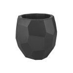 Elho - pot de fleurs pure edge � 40 cm anthracite