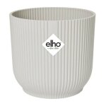 Pot de fleurs rond vibes - plastique - Ø25 - blanc Pot de fleurs rond vibes - plastique - Ø25 - blanc