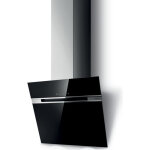 Elica - hotte decorative murale stripe / bl / a / 60 / lx 60 cm pan inclin� noire