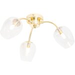 Elien - plafonnier - 3 lumi�re - � 36 cm - dor� / laiton - classique / antique - �clairage int�rieur ...