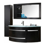 Eliteshopping - meuble de salle de bain 120 cm colonne et lavabo inclus ? alicia