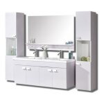 Eliteshopping - meuble de salle de bain 120 cm colonnes et lavabos inclus ? bernice