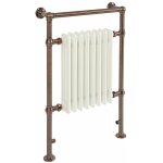 Hudson reed - elizabeth - s�che - serviettes �lectrique r�tro - bronze huil� - 93 cm x 62 cm x 18. 3 ...