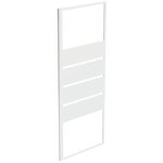 Elmer - retour fixe pour porte pivotante et coulissante eris 2 - profil�s blancs - l 80 x h 190 cm - ...