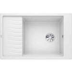 Evier blanco elon xl 6s silgranit - blanc - vidage : manuel