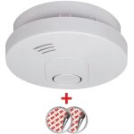 Elro fs1510 détecteur de fumée avec aimant - batterie de 10 ans - avec norme européenne en14604 Elro fs1510 détecteur de fumée avec aimant - batterie de 10 ans - avec norme européenne en14604