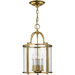 Elstead - gentry - lanterne de plafond moyenne � 4 ampoules, laiton poli, e14
