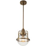 Elstead - kichler triocent plafonnier globe suspension laiton naturel, ip44
