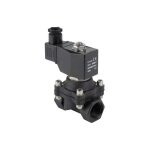 Elv - electrovanne plastique eau air fioul 1' nf action directe