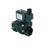 Elv - electrovanne plastique eau air fioul 3 / 4' nf action directe