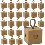 Emballage cadeau boite, 30 pices boite dragees mariage, boite cadeau carton, bote cadeau vide, mini ...