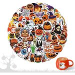 Emballage inclus : vous recevrez 110 feuilles de styles diff�rents de citrouilles autocollants halloween, ...