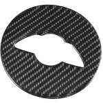 Emblme dcoratif de dcoration de volant en fibre de carbone pour mini cooper f55 f56 f60