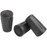 Embouts de bquille antidrapants en caoutchouc (6 pices) pour canne autoportante