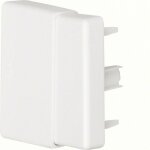 Embout blanc pour goulotte, h. 3 x p. 9 cm - tehalit Embout blanc pour goulotte, h. 3 x p. 9 cm - tehalit