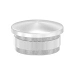 Embout bomb� inox pour tube de 42. 4x2mm ext�rieure, garde corps et balustrade