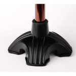 Embouts en caoutchouc pour canne, anti - d�rapant quad support tapis de canne, quatre pieds cane tip ...