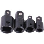 Embout cl 1 / 4  3 / 8  1 / 2 , adaptateur cl  choc, 4pcs douille rducteur embout pour cl  douille, ...