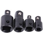 Embout cl� 1 / 4  3 / 8  1 / 2 , adaptateur cl� � choc, 4pcs douille r�ducteur embout pour cl� � douille, ...