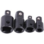 Embout cl� 1 / 4  3 / 8  1 / 2 , adaptateur cl� � choc, 4pcs douille r�ducteur embout pour cl� � douille, ...