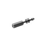Embout fixe pour câble pour garde corps et main courante inox 316 - diamètre 6 mm croso Embout fixe pour câble pour garde corps et main courante inox 316 - diamètre 6 mm croso
