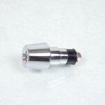 Embout guidon 785315 1178531500 chrom� pour scooter peugeot 125