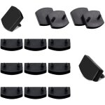 Embouts latte sommier 55mm x 10mm, capuchon rempla�able noir 100% pp