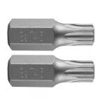Embouts neo torx t45 - 2 pi�ces, 30 mm, acier s2