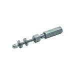 Embout orientable pour câble pour garde corps et main courante orientable inox 316 - diamètre 6 mm croso ... Embout orientable pour câble pour garde corps et main courante orientable inox 316 - diamètre 6 mm croso ...