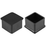 Embout pied chaise caoutchouc 40mm x 40mm meuble carr�e pied table capuchon couverture 4pcs