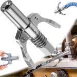 Embout pompe a graisse, coupleur rapide pour pistolet � graisse, 10 000 psi, embout de pr�hension pour ...