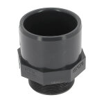 Raccord d'�vacuation pvc m�le - femelle �75 - 63 ? pression pn16 ? pour r�seaux d'eau froide ? installation ...