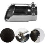 Embout de silencieux d'�chappement rond pour voiture, en acier inoxydable, pour 4runner 10 +