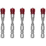 Embouts de tournevis, 5pcs 65 mm s2 acier magntique tte cruciforme ph2 adaptateur de vissage - avec ...
