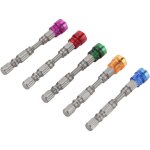 Embouts de tournevis, 5pcs 65 mm s2 acier magntique tte cruciforme ph2 adaptateur de vissage - avec ...