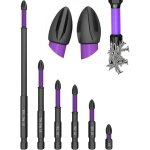 Embouts de tournevis magntiques - embouts phillips  impact (1  6 pouces de long), forets magntiques ...