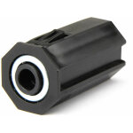 Embout de tube octogonal - avec roulement int�gr� - �40mm