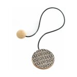 Embrasse de rideau aimant�e 'lulaby' 43cm noir