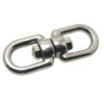 Em�rillon � anneaux inox a4 diam�tre 5 - 2 pi�ces