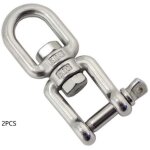 �merillon manilles cha�nes d'ancrage d'amarrage connecteur pivotant en 304 inox pour bateau marine - ...