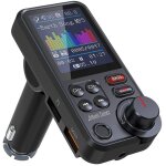 �metteur fm 5. 0 sans fil, r�cepteur bluetooth, lecteur mp3, chargeur rapide qc3. 0, kit mains libres ...