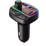 metteur fm bluetooth compatible avec xiaomi 12 - adaptateur autoradio - kit mains libres pour voiture ...