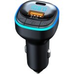 �metteur fm sans fil puissant de 25 w pour voiture, diffusion de musique mains libres, chargeur de voiture ...