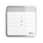 �metteur mural nice domi w1 ? t�l�commande 1 canal 433. 92 mhz ? alimentation 2 piles aaa ? port�e 200 ...