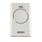 Emetteur radio control 2 canaux blanc faac xt2 868 slh lr 787009