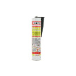 Mastic polyur�thane noir emfi pu 25 b�timent 300ml x 5
