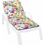 Emmevi mv s. p. a. - coussin de transat pliant douce housse de place chaise longue motif floral - violet ... Emmevi mv s. p. a. - coussin de transat pliant douce housse de place chaise longue motif floral - violet ...